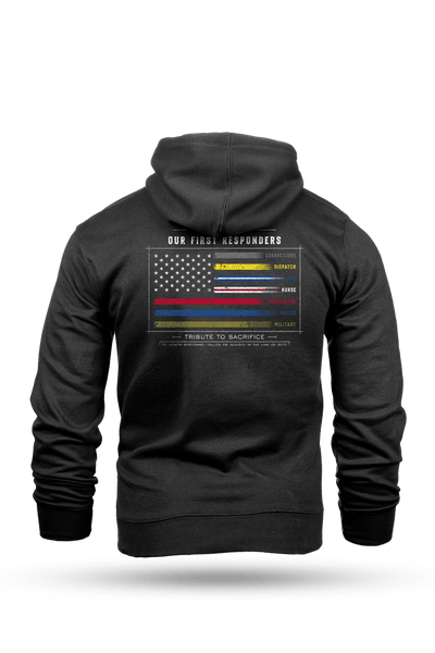 First Responders Flag - Youth Hoodie