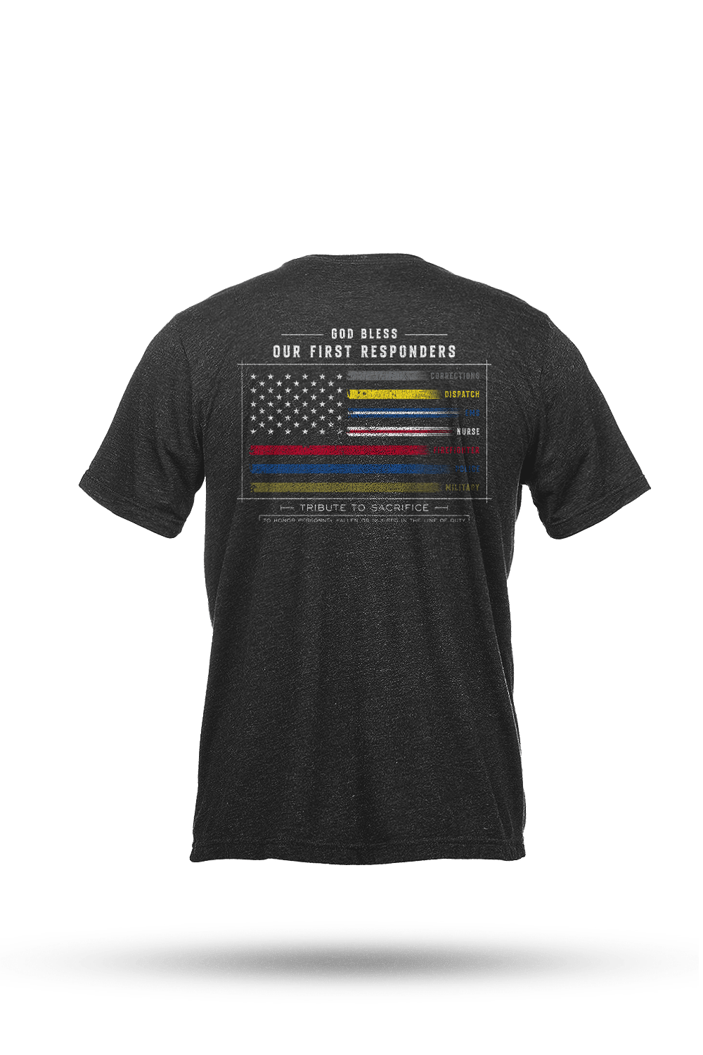First Responders Flag - Youth T-Shirt