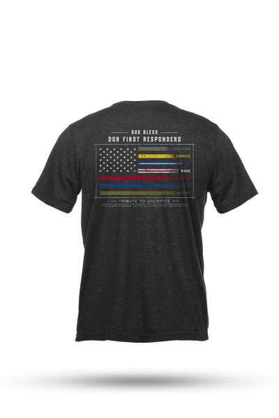 First Responders Flag - Youth T-Shirt