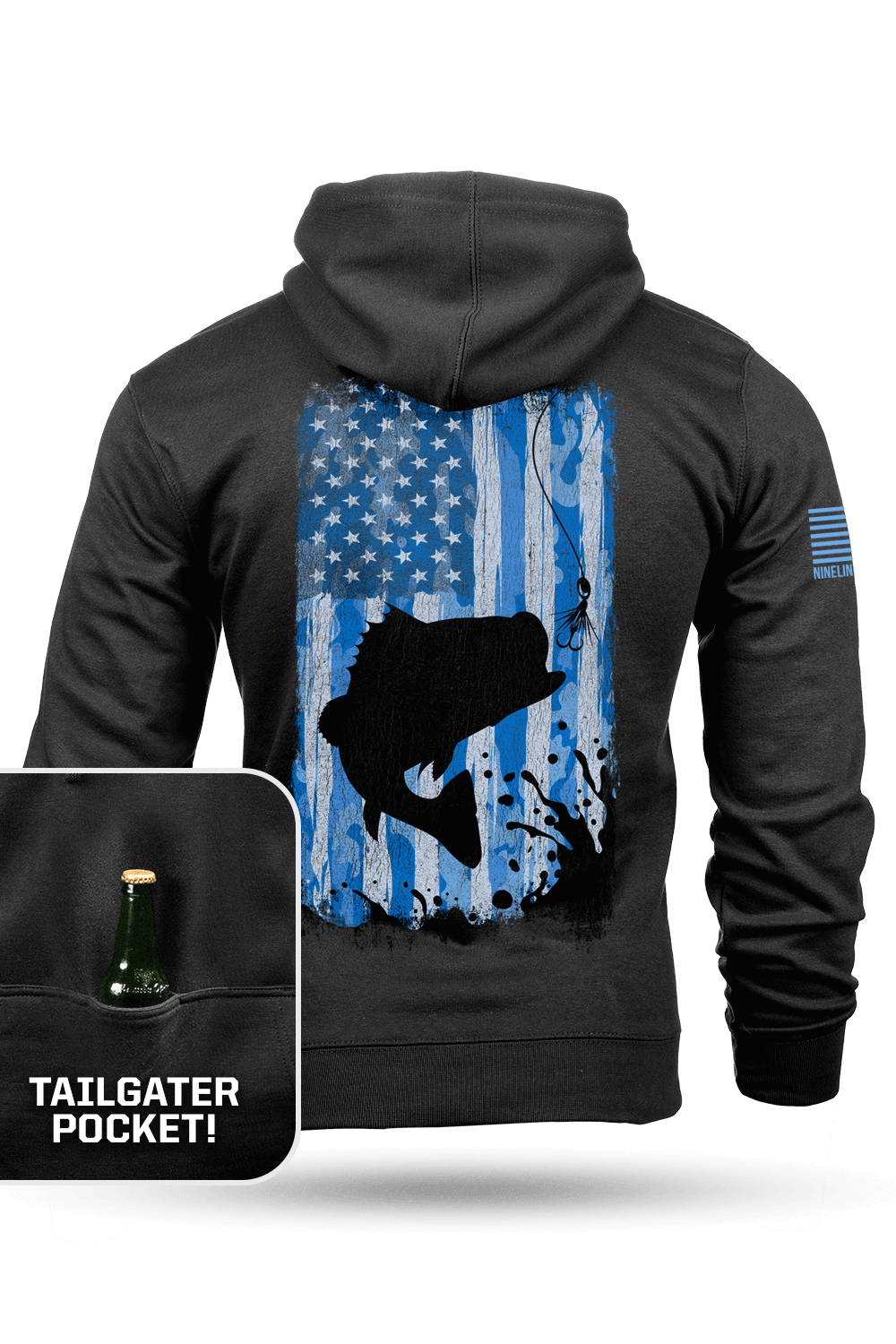 Fish Flag - Tailgater Hoodie