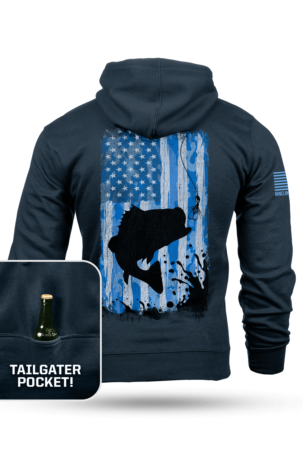Fish Flag - Tailgater Hoodie