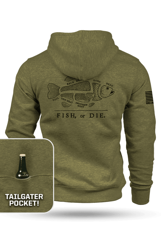 Fish or Die - Tailgater Hoodie