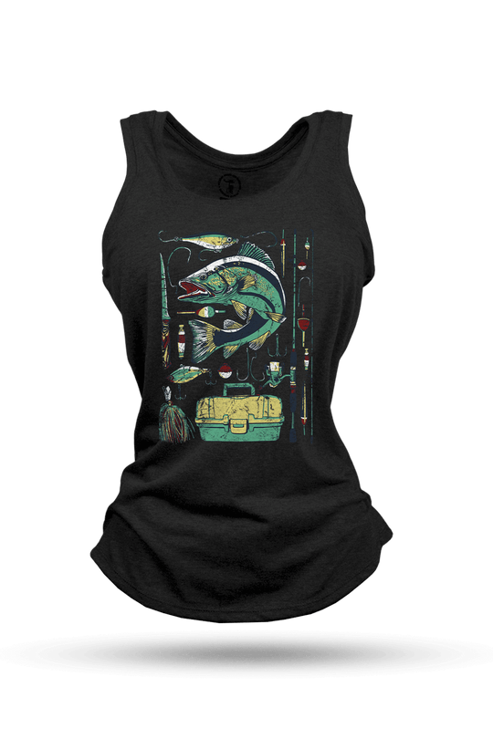 Fishing Kit - Women's Racerback Tank