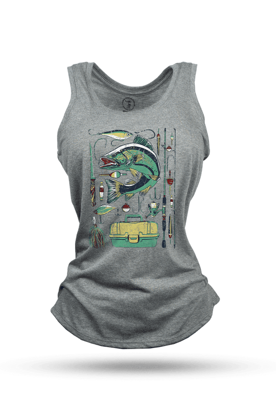 Fishing Kit - Women's Racerback Tank
