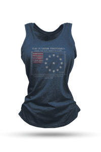 Flag of Easton - Women's Racerback Tank