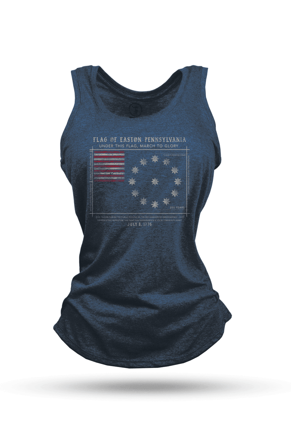Flag of Easton - Women's Racerback Tank