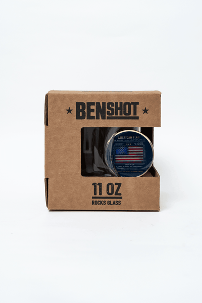 Flag Schematic Challenge Coin Whiskey Glass