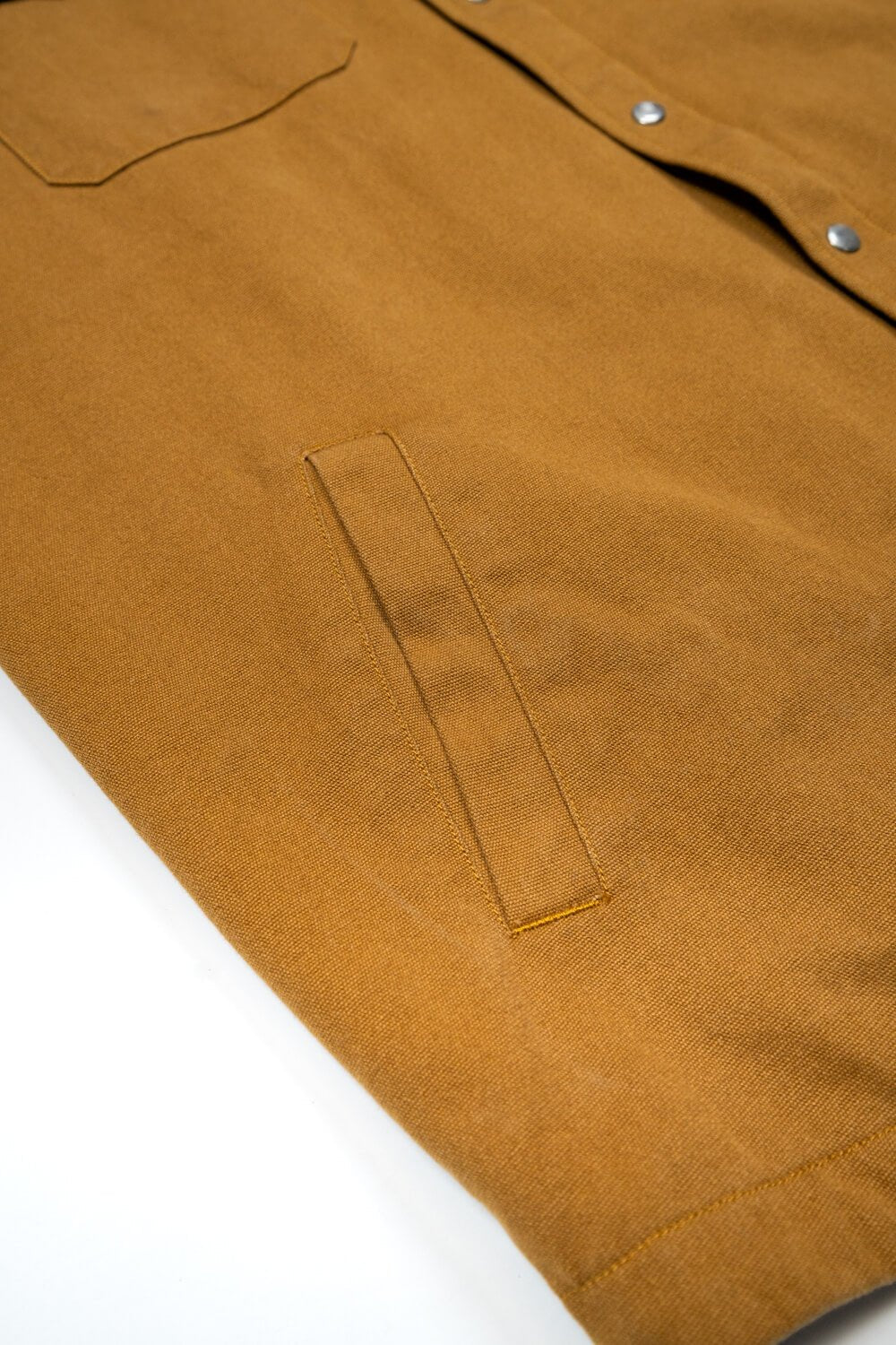 Flannel Lined Canvas Concealed Carry Jacket