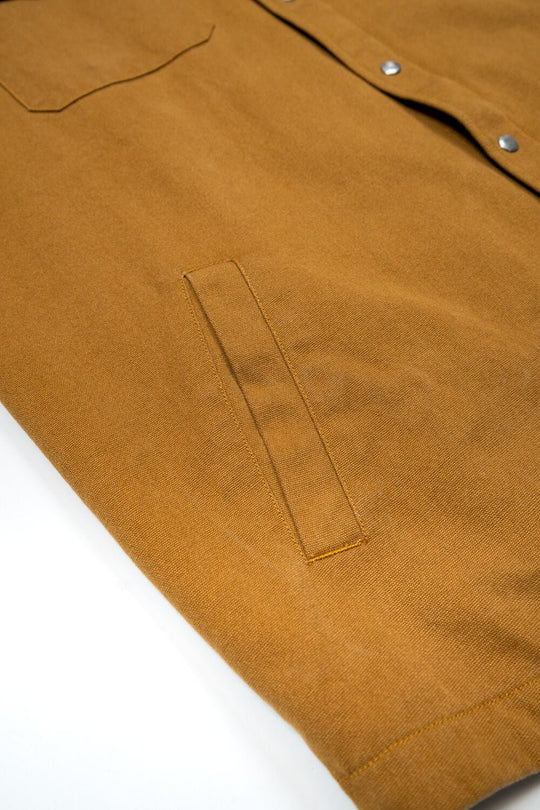 Flannel Lined Canvas Concealed Carry Jacket