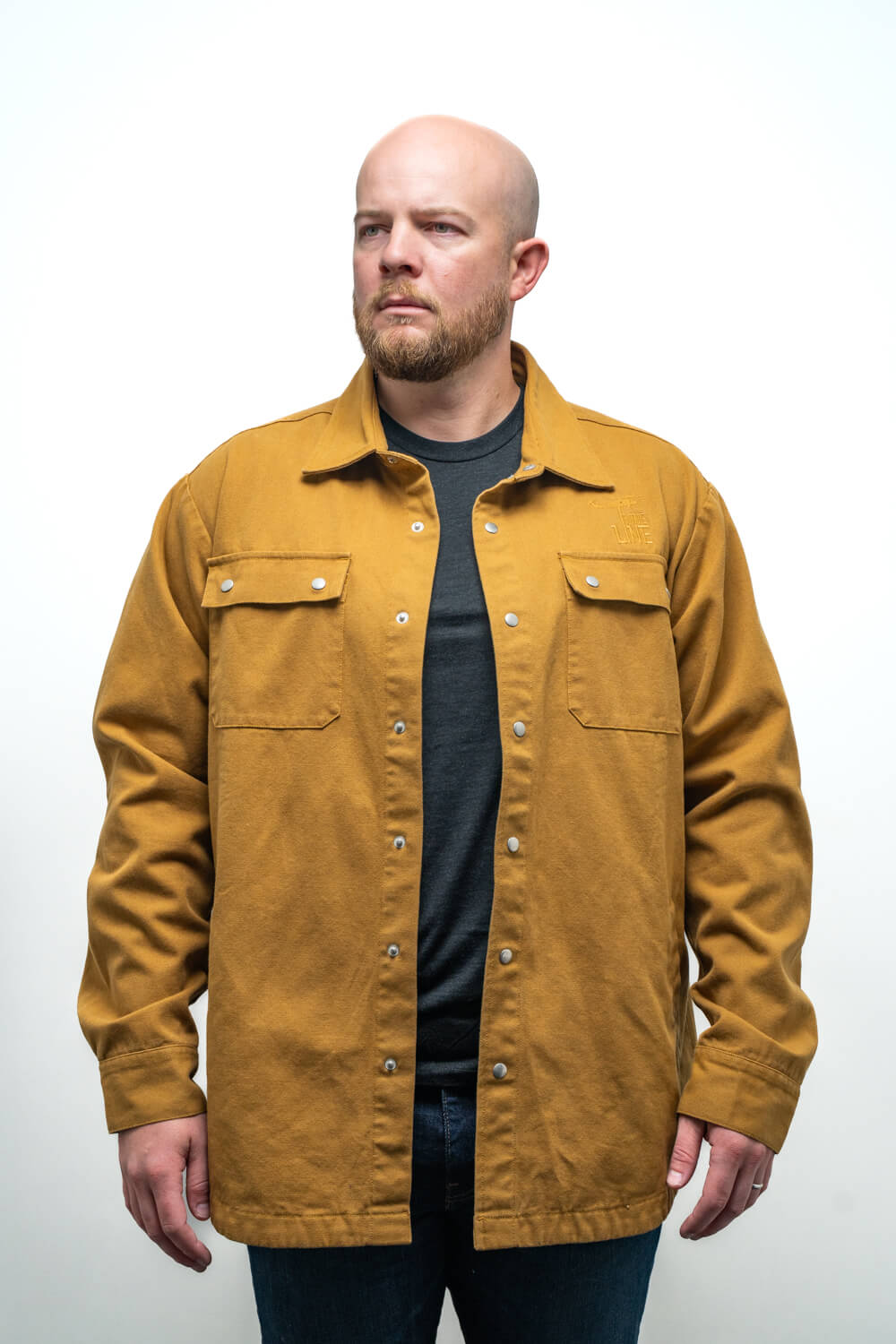 Flannel Lined Canvas Concealed Carry Jacket