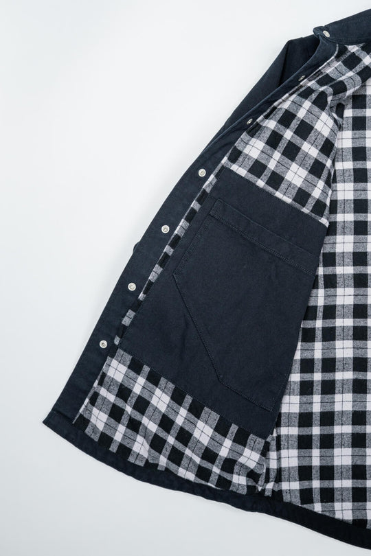Flannel Lined Canvas Concealed Carry Jacket