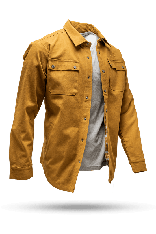 Flannel Lined Canvas Concealed Carry Jacket