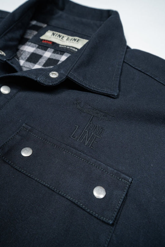 Flannel Lined Canvas Concealed Carry Jacket