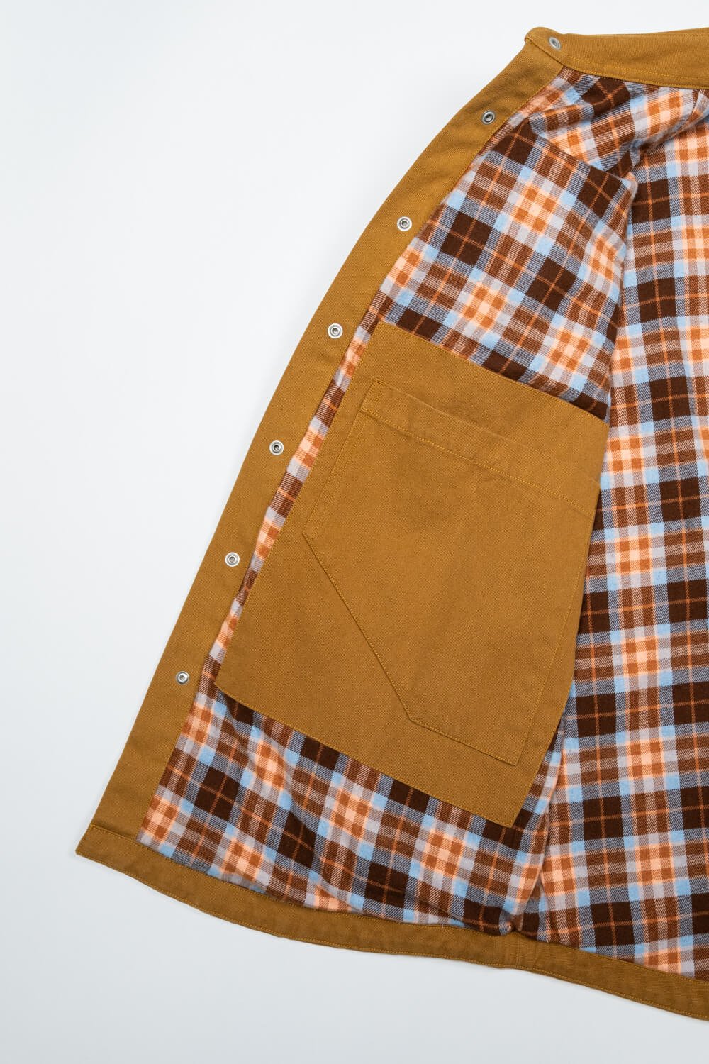 Flannel Lined Canvas Concealed Carry Jacket