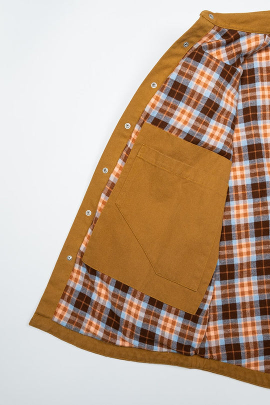 Flannel Lined Canvas Concealed Carry Jacket