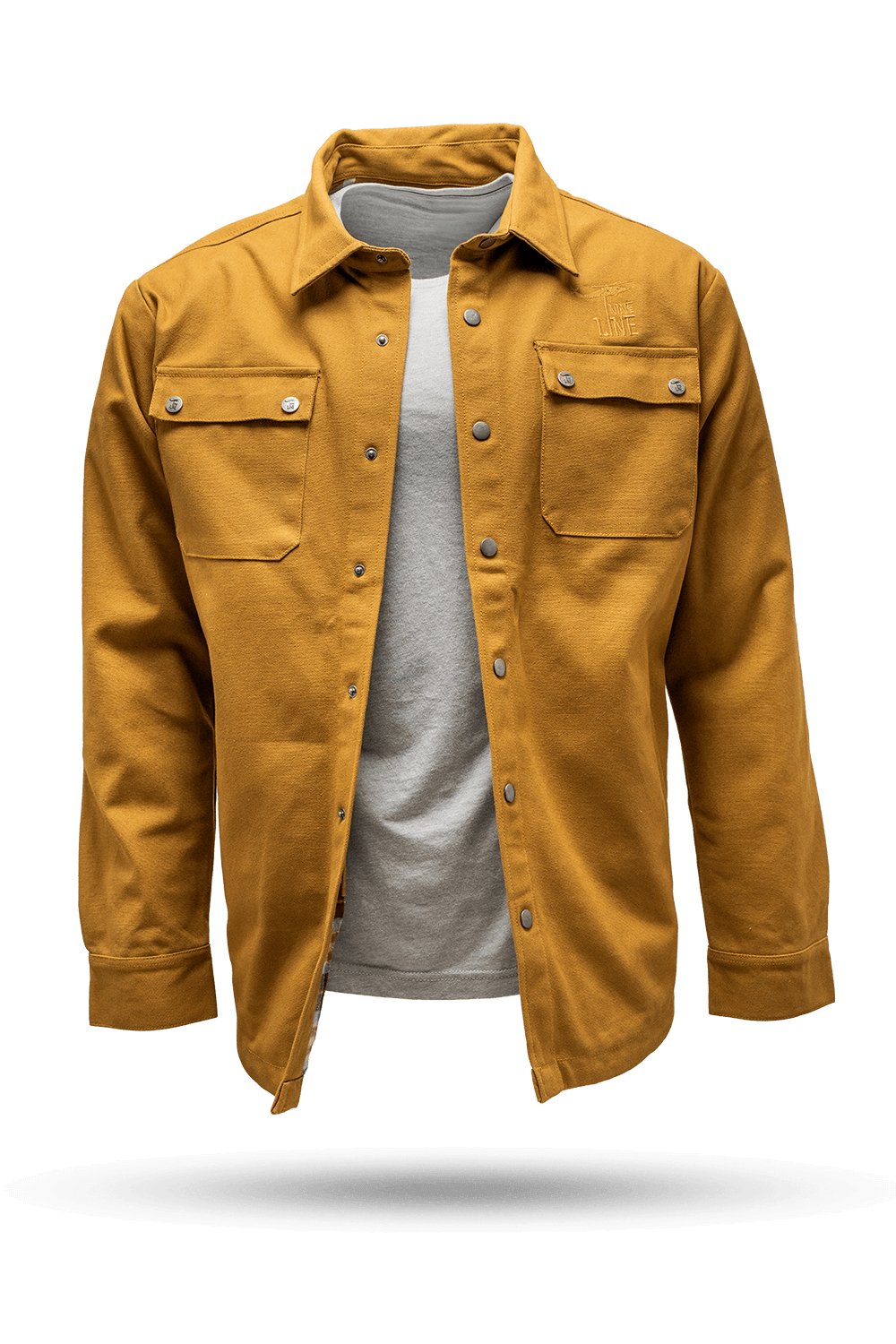 Flannel Lined Canvas Concealed Carry Jacket