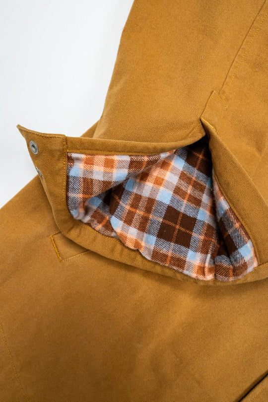 Flannel Lined Canvas Concealed Carry Jacket