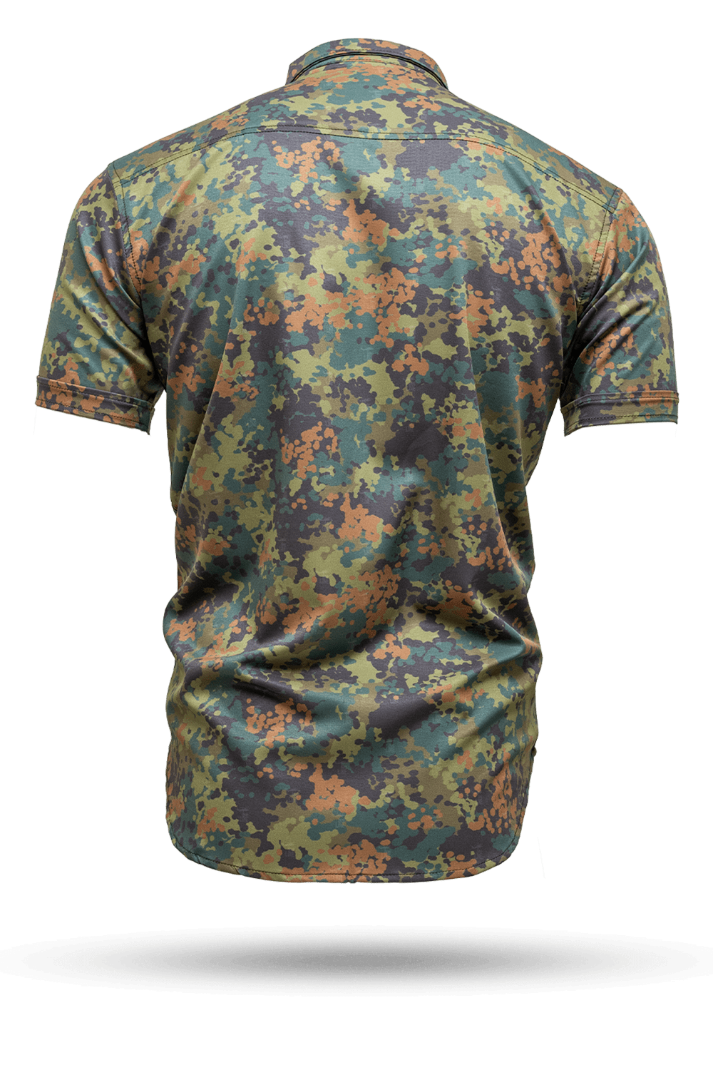 Fleck Tarn - Short Sleeve Button Down Shirt