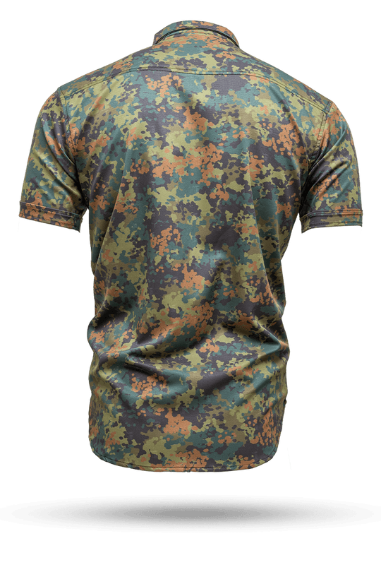 Fleck Tarn - Short Sleeve Button Down Shirt