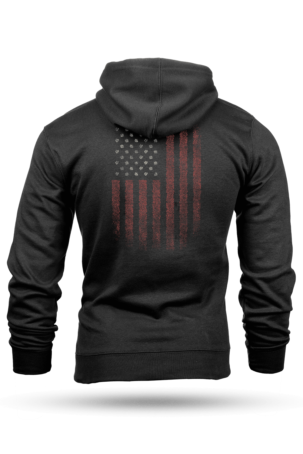 Floral Pattern Flag - Hoodie