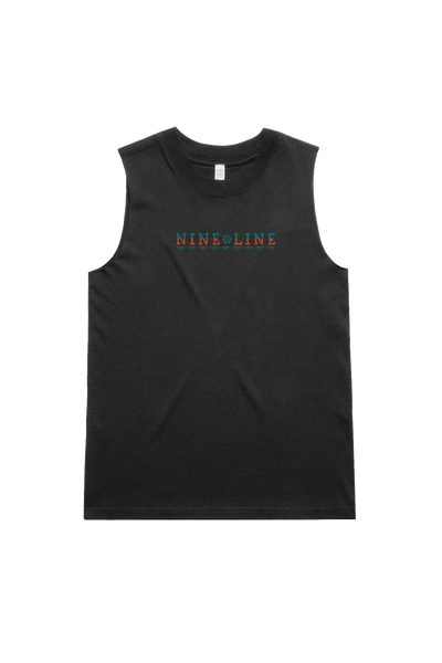 Flower Skull - Women's Muscle Tank Top