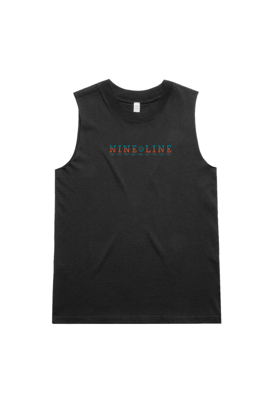 Flower Skull - Women's Muscle Tank Top