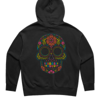 Flower Skull - Women's Relaxed Fit Hoodie