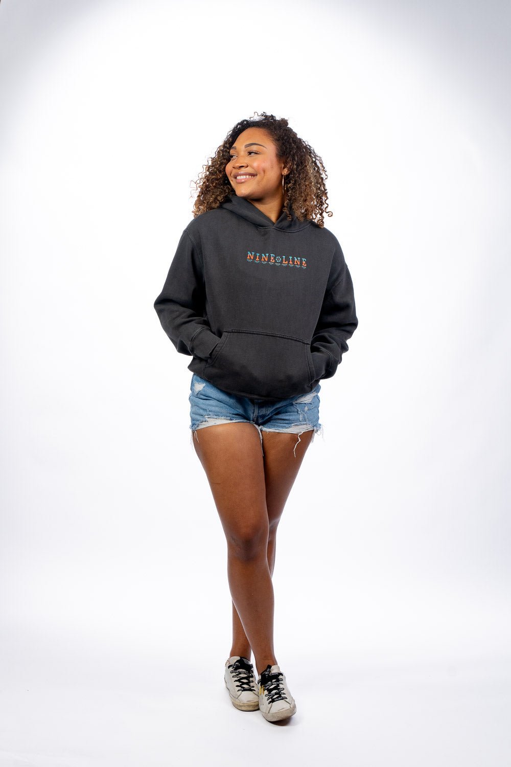Flower Skull - Women's Relaxed Fit Hoodie