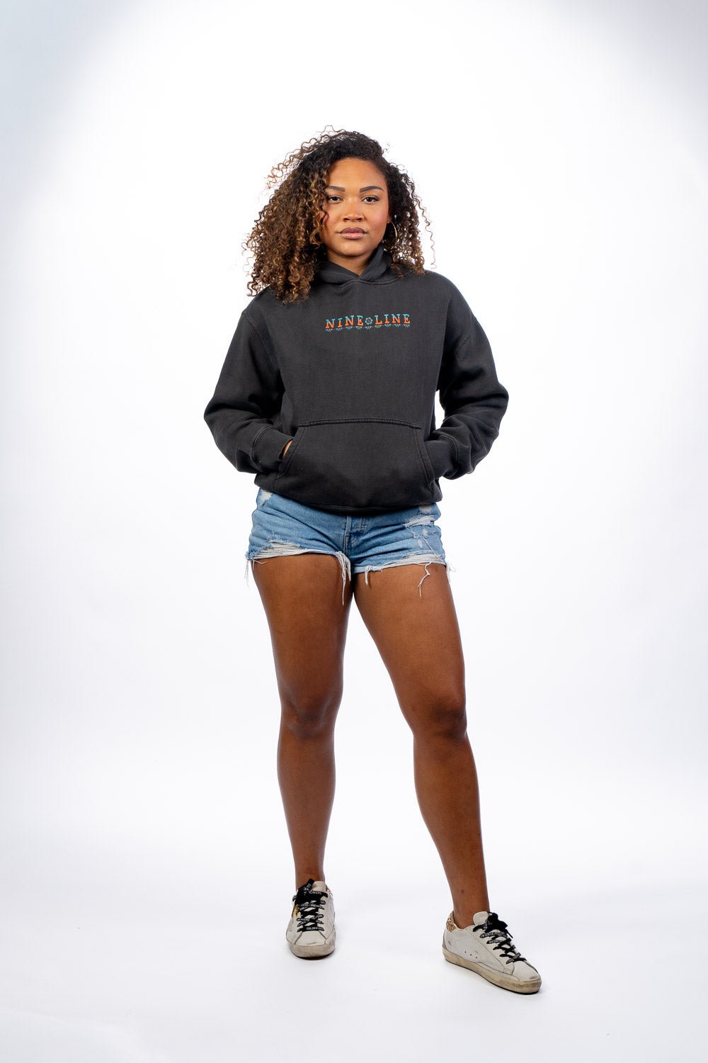 Flower Skull - Women's Relaxed Fit Hoodie