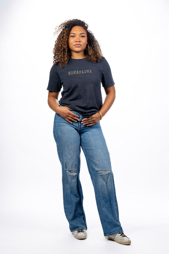 Flower Skull - Women's Relaxed Fit T-Shirt