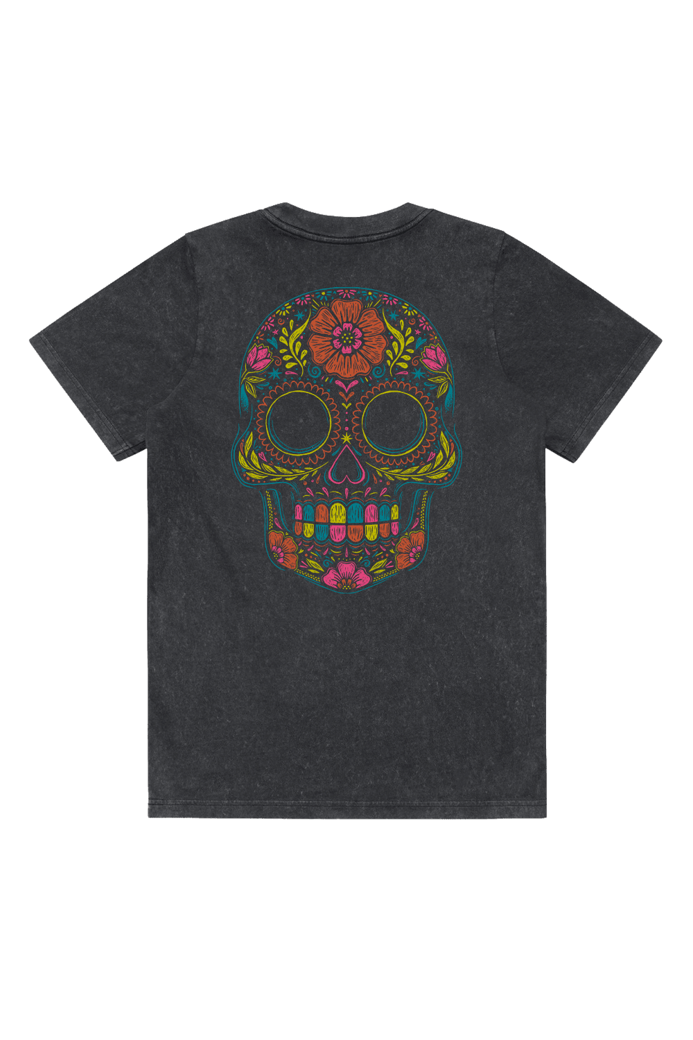 Flower Skull - Women's Relaxed Fit T-Shirt