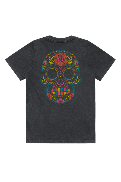 Flower Skull - Women's Relaxed Fit T-Shirt