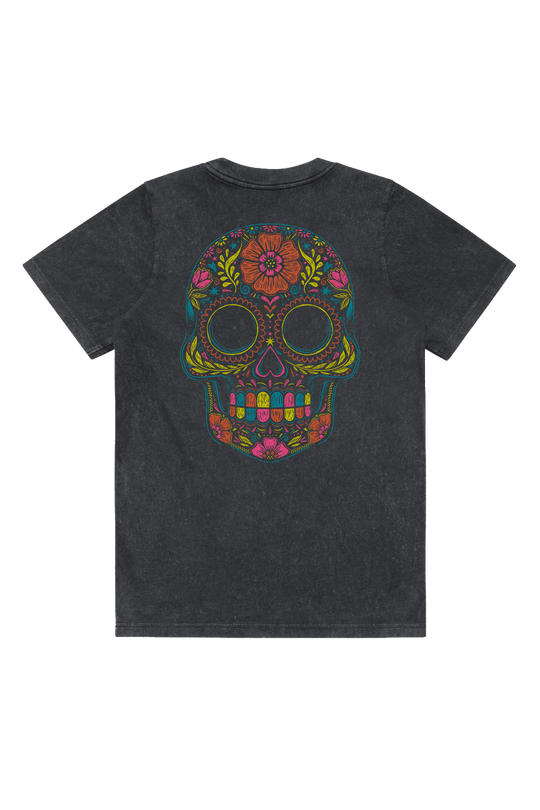 Flower Skull - Women's Relaxed Fit T-Shirt
