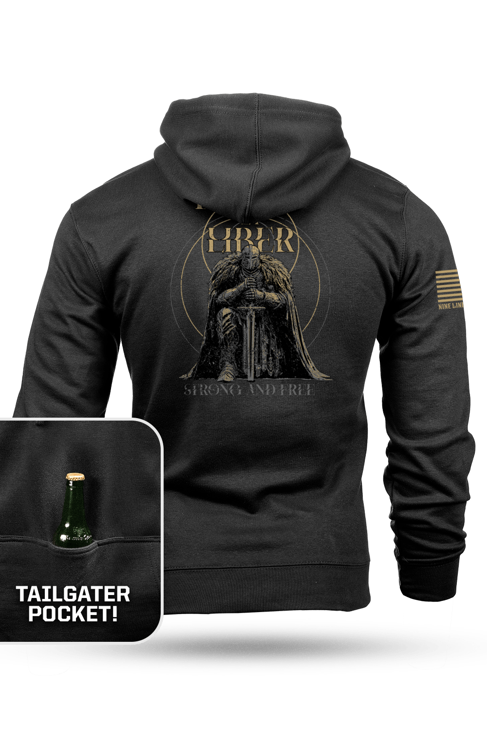 Fortis et Liber - Gritty Knight - Tailgater Hoodie