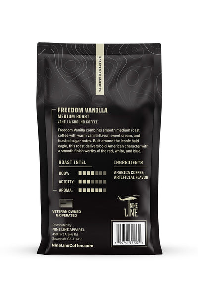 Freedom Vanilla Medium Roast - Ground Coffee | 12OZ