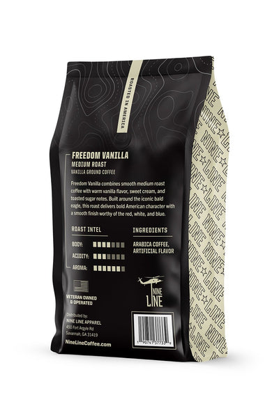 Freedom Vanilla Medium Roast - Ground Coffee | 12OZ