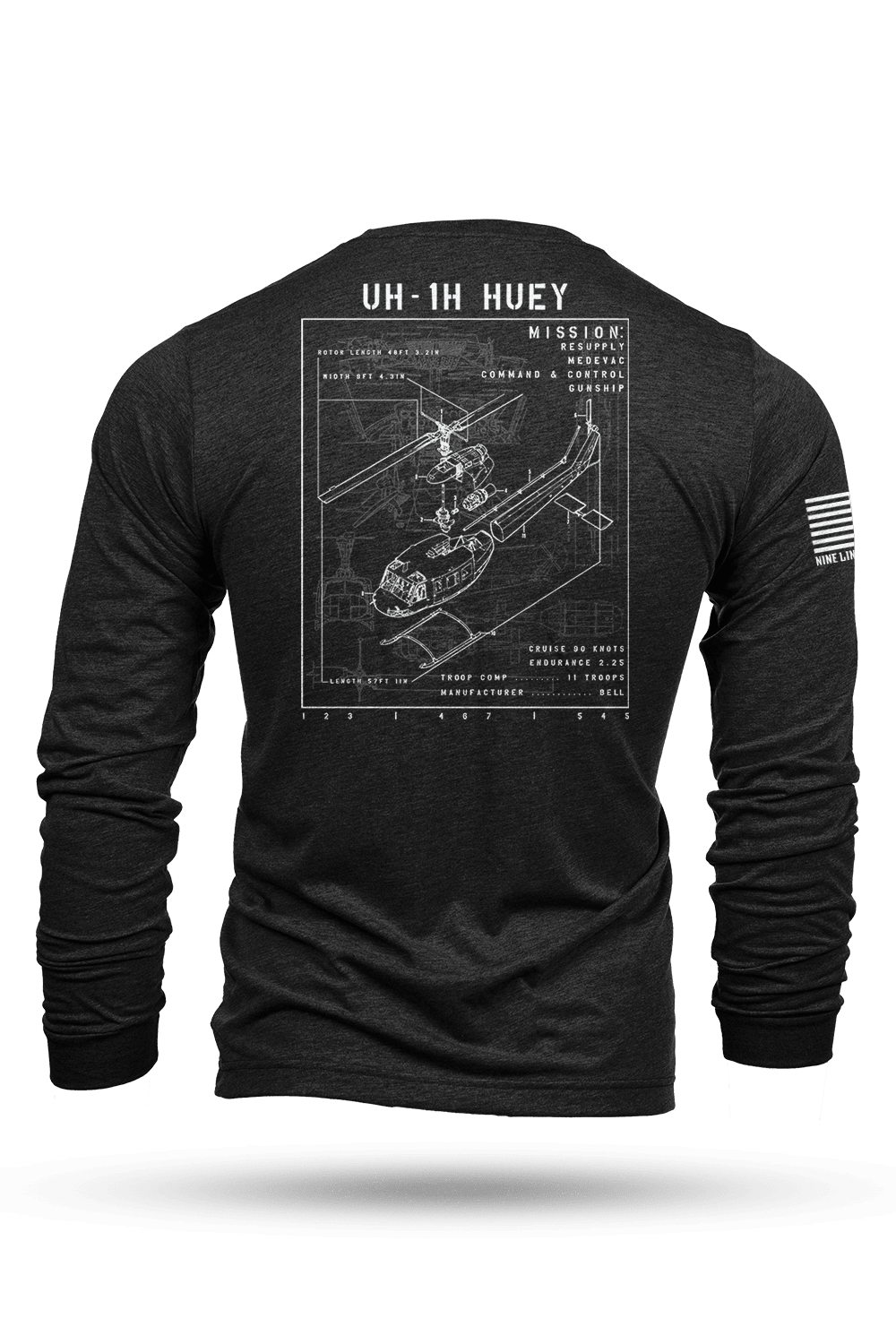 FRIENDS OF ARMY AVIATION - Long - Sleeve Shirt