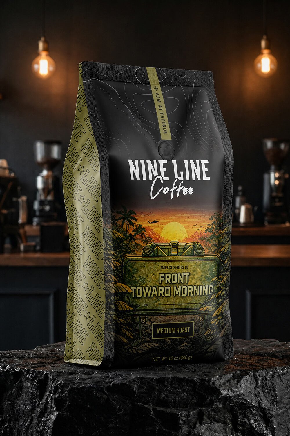 Front Towards Morning Medium Roast - Ground Coffee | 12OZ