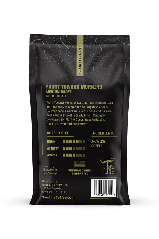 Front Towards Morning Medium Roast - Ground Coffee | 12OZ