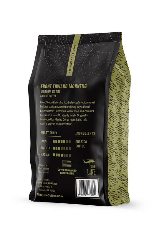 Front Towards Morning Medium Roast - Ground Coffee | 12OZ