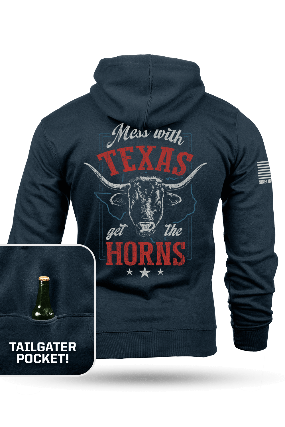 Get the Horns - Tailgater Hoodie