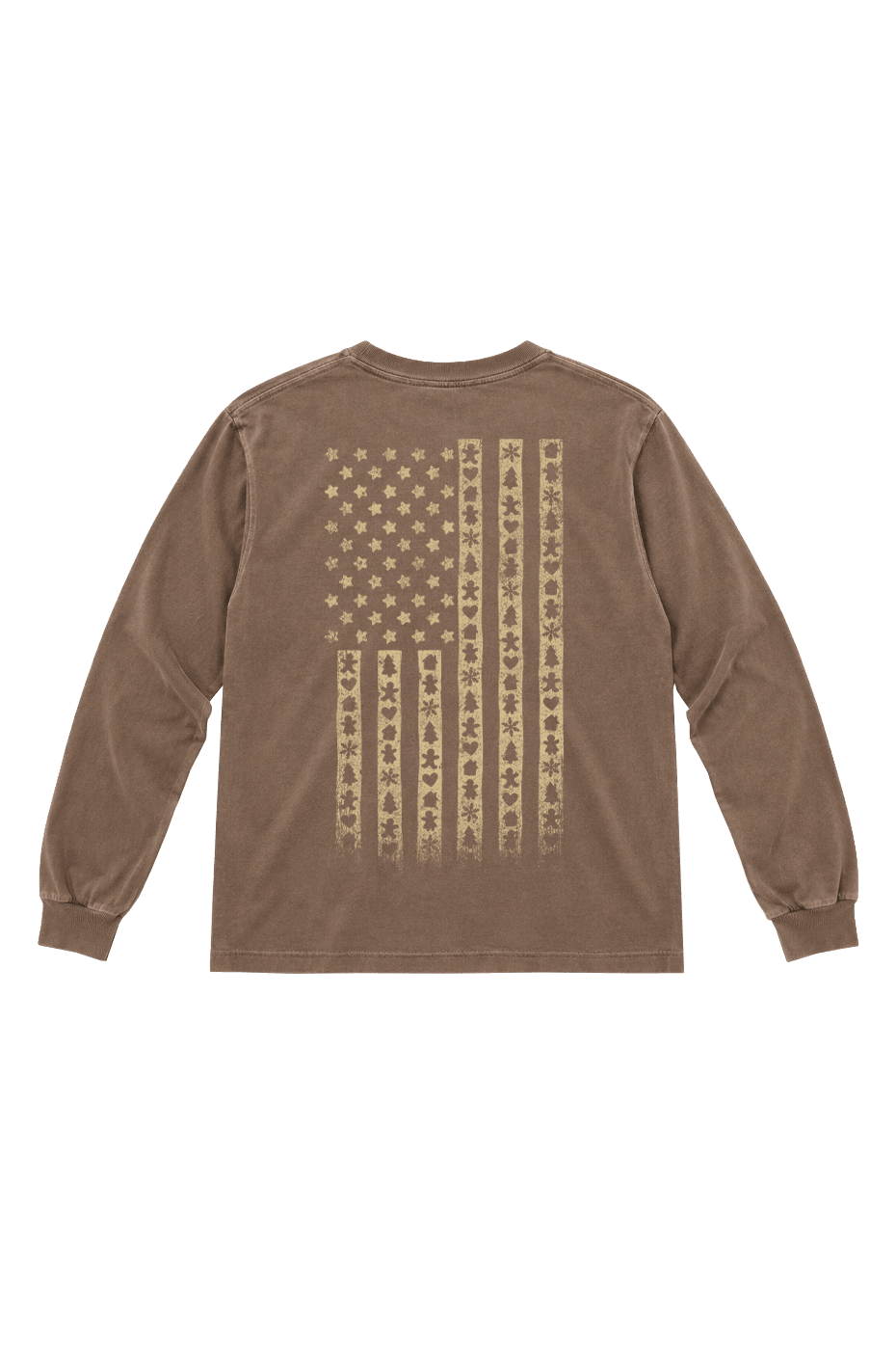 Gingerbread Flag - Women's Relaxed Fit Long-Sleeve T-Shirt