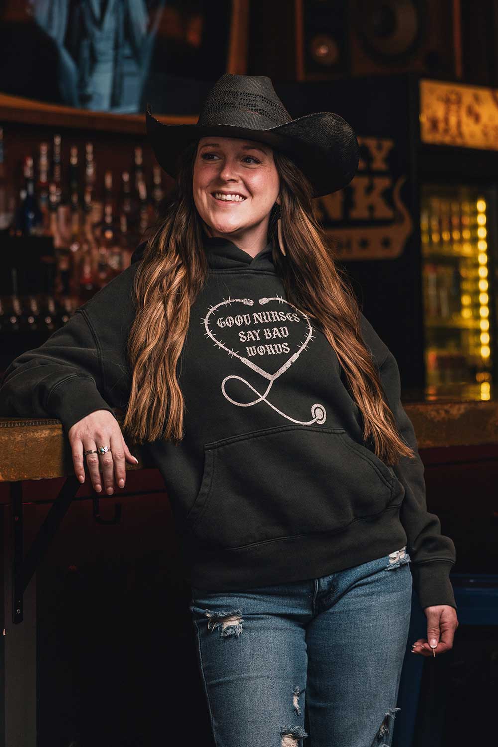 Good Nurses Say Bad Words - Women's Relaxed Fit Hoodie