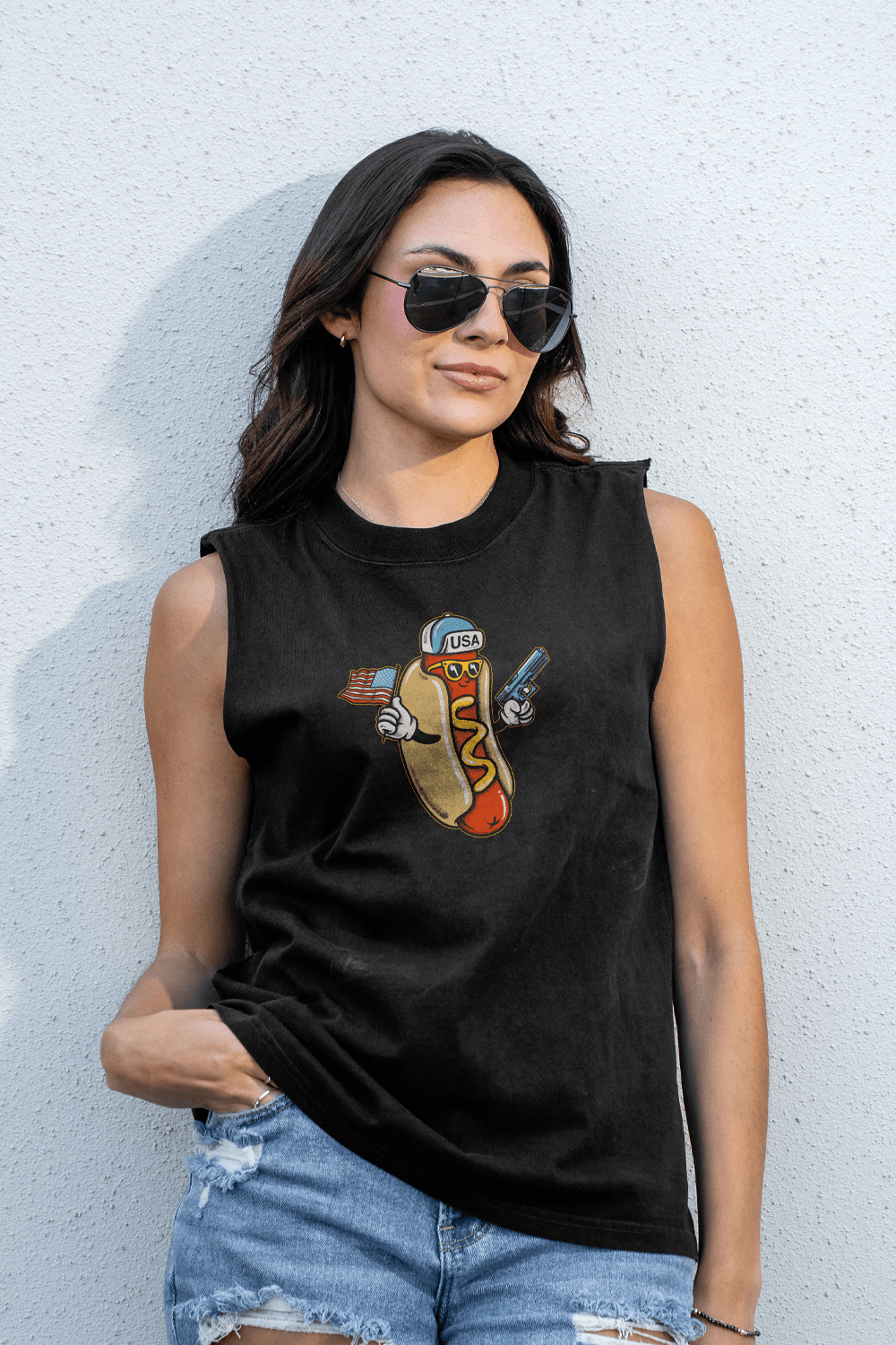 Got that Dawg in Me - Women's Boyfriend Tank Top