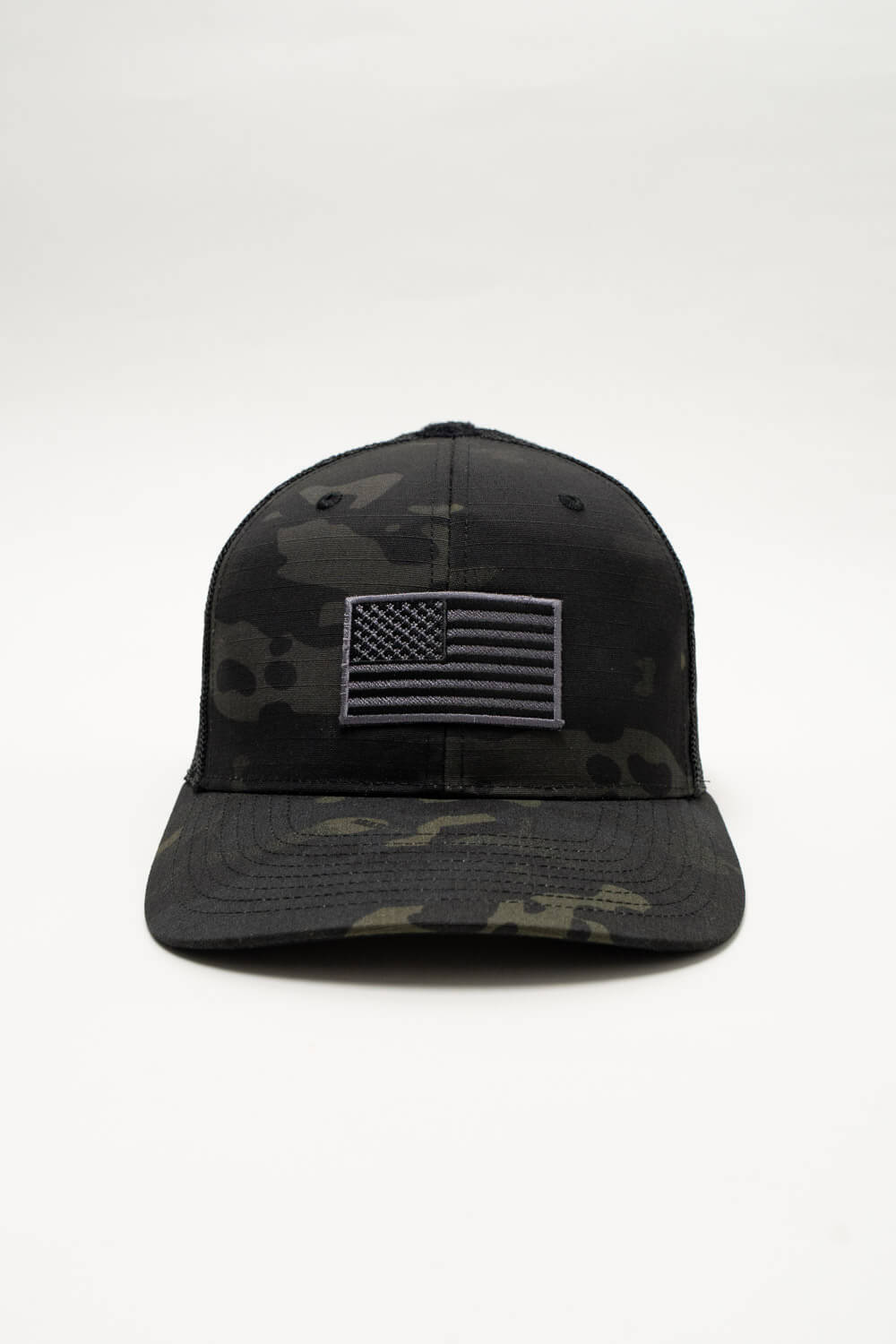 Greyscale Flag - Richardson Snapback Hat