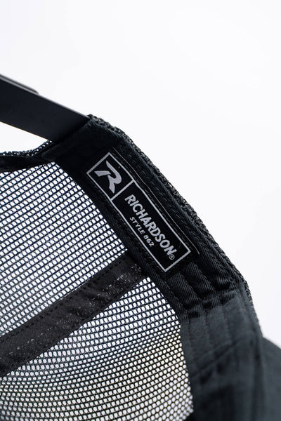 Greyscale Flag - Richardson Snapback Hat