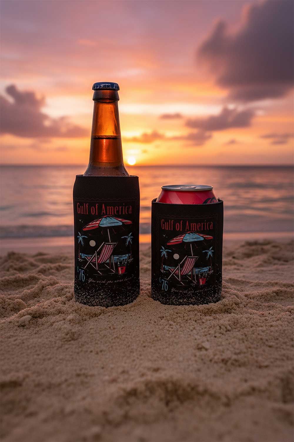 Gulf Of America - Insulated Beverage Holder