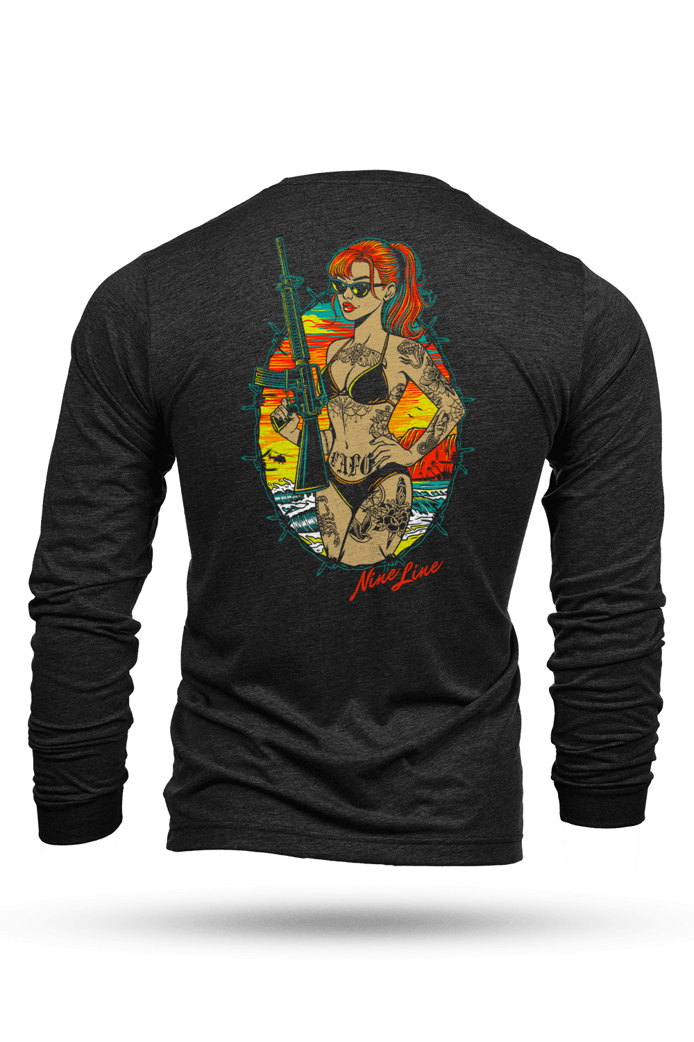 Gun Girl Summer - Long - Sleeve Shirt