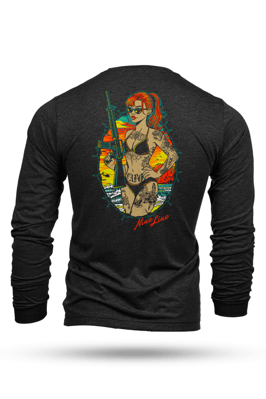 Gun Girl Summer - Long - Sleeve Shirt