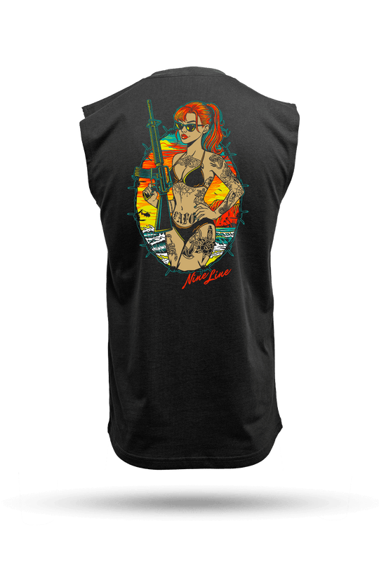 Gun Girl Summer - Men's Muscle Tank Top